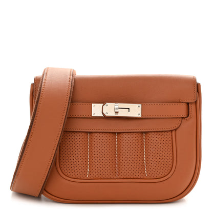 Hermes Veau Swift Mini Sac Berline Gold 1 of 9