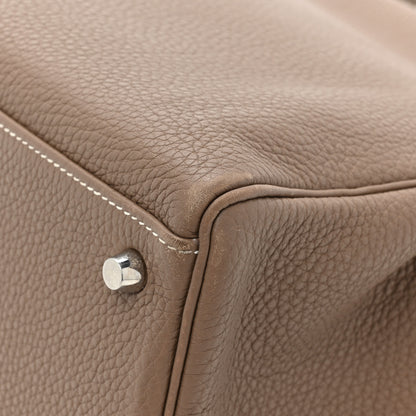 Hermes Togo Kelly Retourne 35 Etoupe 15 of 15