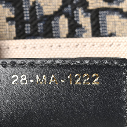Christian Dior Oblique Saddle Bag With Strap Blue 7 of 10