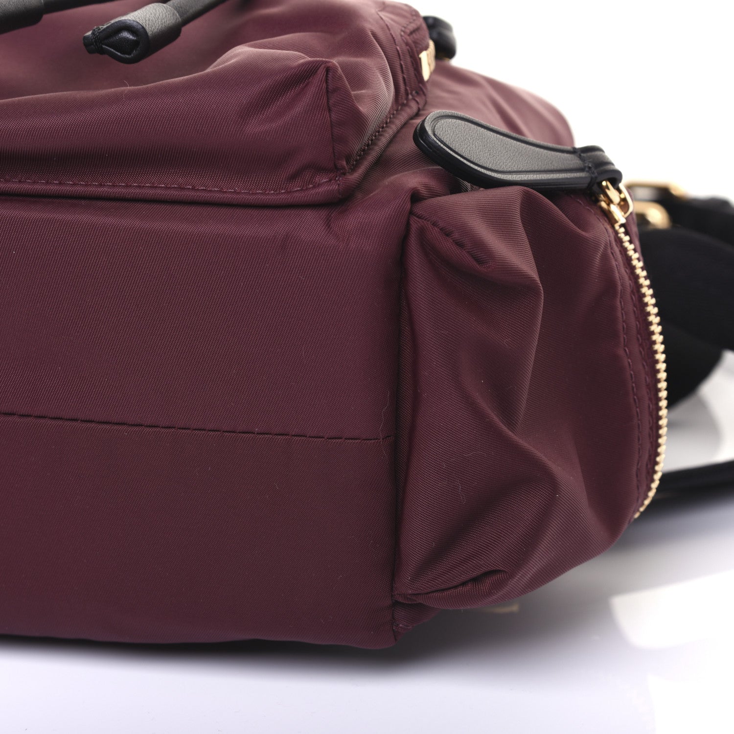 Burberry Nylon Small Rucksack Backpack Burgundy Red 6 of 20