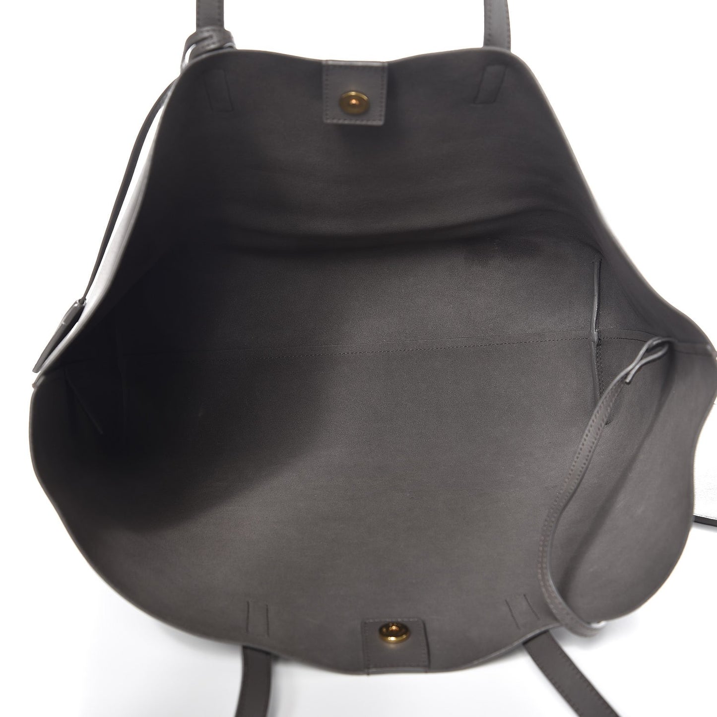Calfskin Large Shopping Tote Earth