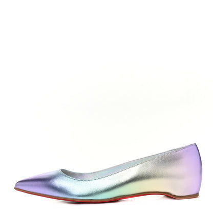 Christian Louboutin Iridescent Nappa Kate Flats 36 Multicolor 1 of 8