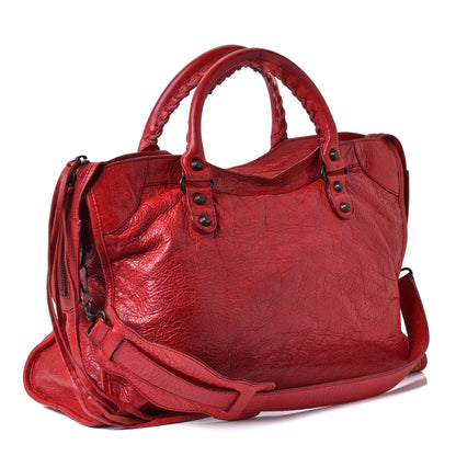 Balenciaga Agneau Classic Hardware City Rouge Cardinal 4 of 10