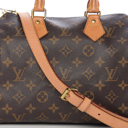 Louis Vuitton Monogram Speedy Bandouliere 25 8 of 12