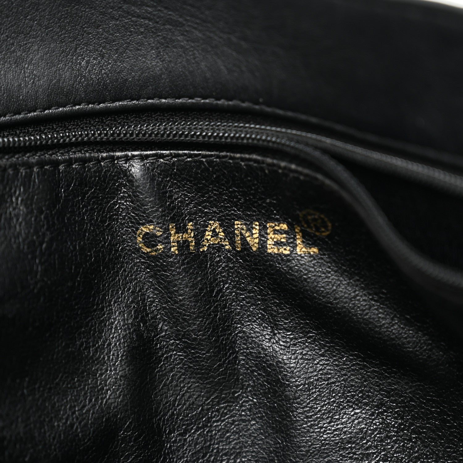 Chanel Lambskin CC Tote Black 6 of 11