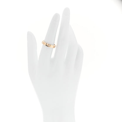 Cartier 18K Yellow Gold Diamond 4mm LOVE Wedding Band Ring 53 6.25 2 of 5