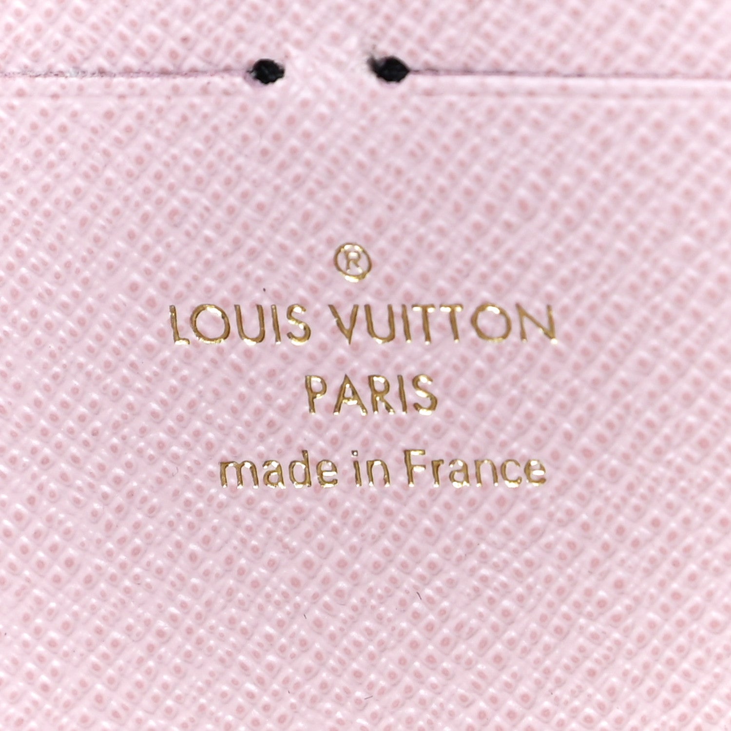 Louis Vuitton Damier Azur Clemence Wallet Rose Ballerine 6 of 9