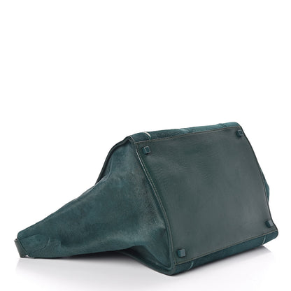 Celine Pony Hair Small Phantom Luggage Jade 4 of 16