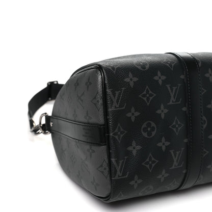 Louis Vuitton Monogram Eclipse Reverse Keepall Bandouliere 35 8 of 9