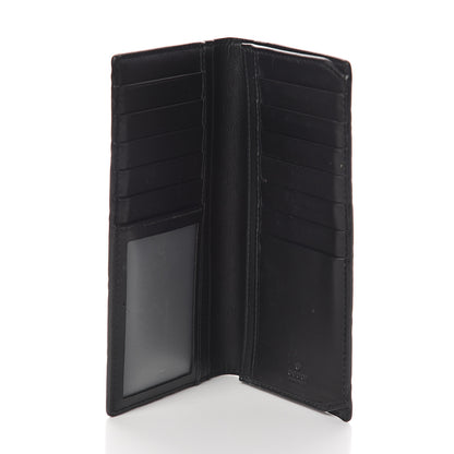 Gucci Guccissima Signature Dorian Long Wallet Black 4 of 5