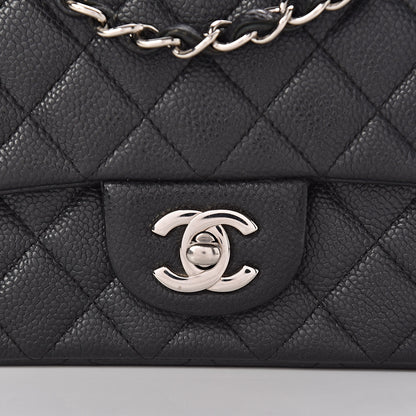 Chanel Caviar Quilted Mini Rectangular Flap Black 14 of 14