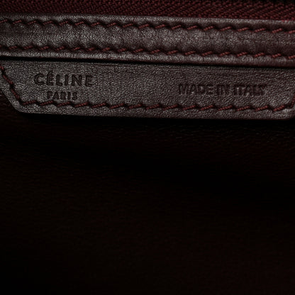 Celine Smooth Calfskin Small Luggage Burgundy 11 of 18