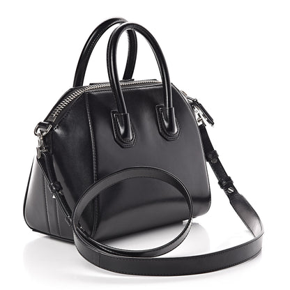 Givenchy Shiny Lord Calfskin Mini Antigona Black 3 of 9