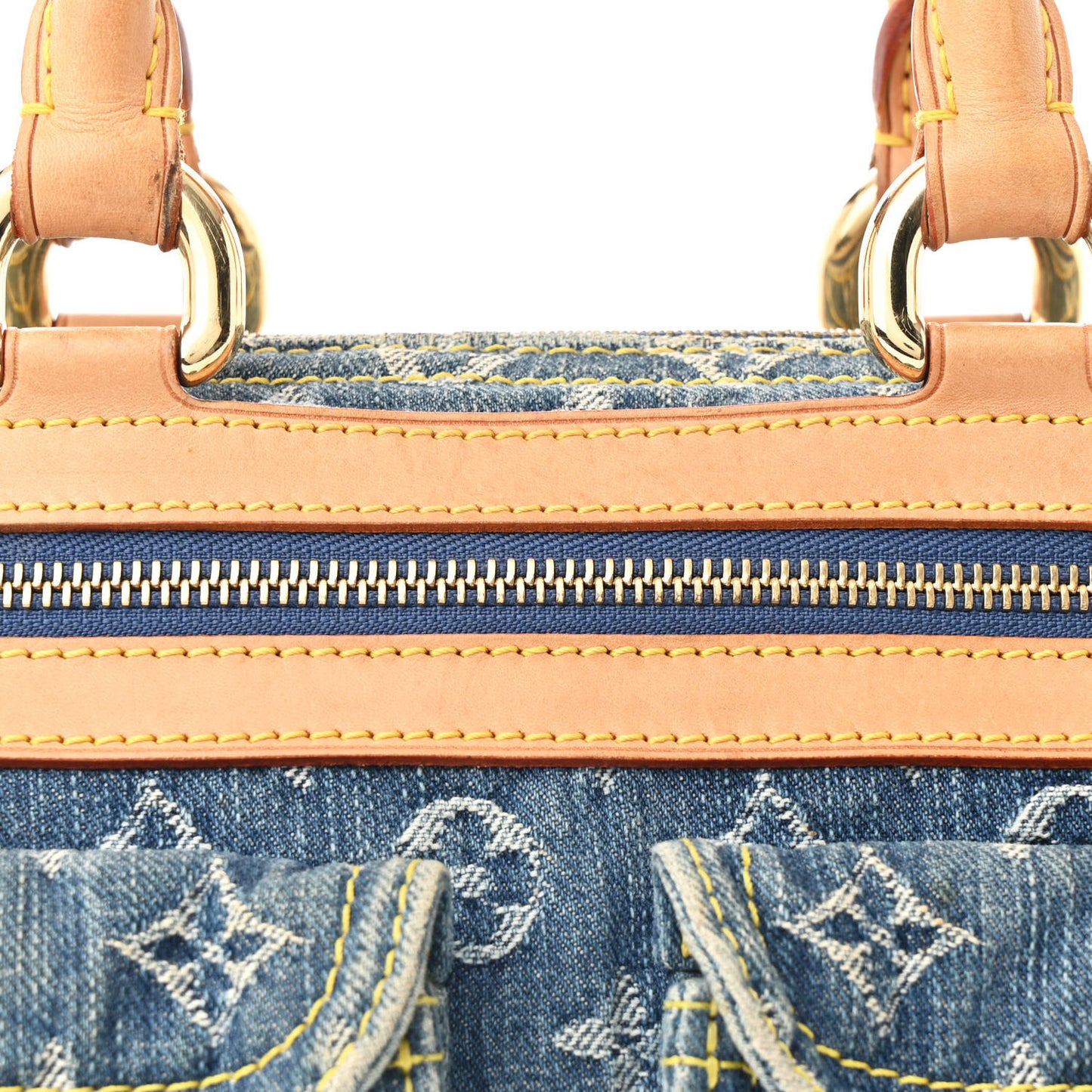 Monogram Denim Neo Speedy Blue