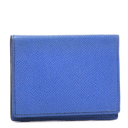 Hermes Courchevel Mini Globe Trotter Agenda Cover Bleu France 2 of 7