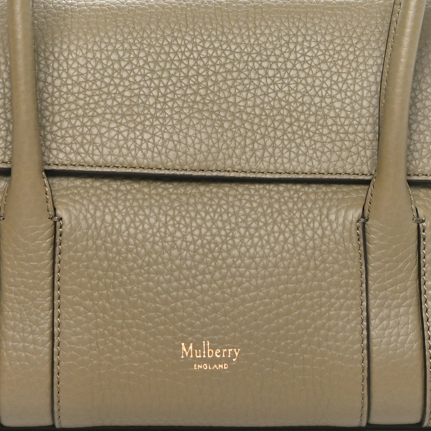 Mulberry Heavy Grain Mini Soft Bayswater Linen Green Linen Green 7 of 9
