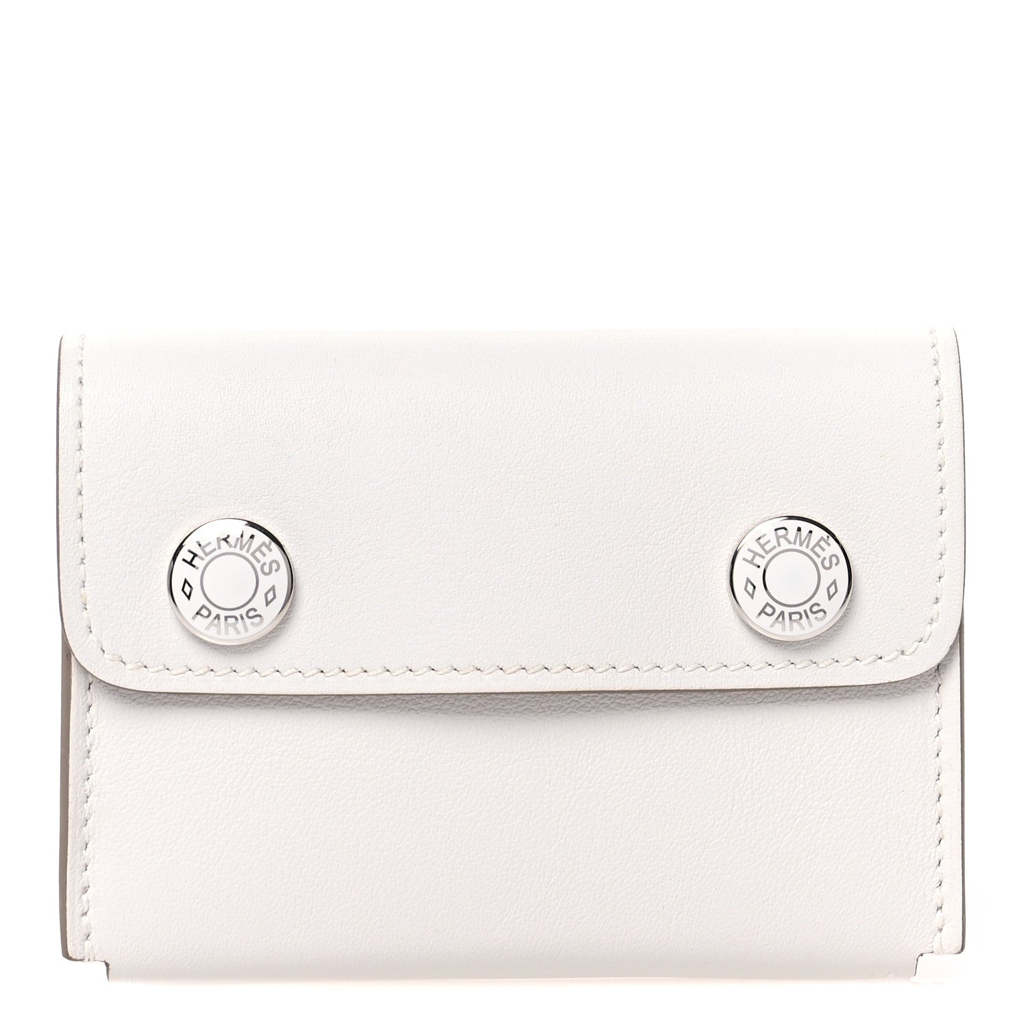 Hermes Swft Hermesnap Card Holder Gris Pale 1 of 7