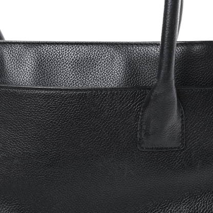 Chanel Calfskin Tall Cerf Tote Black 18 of 22