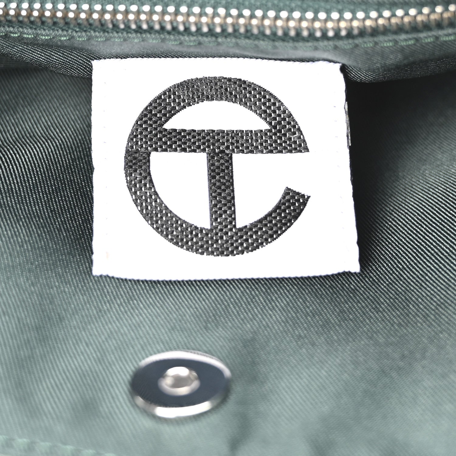 Telfar Vegan Leather Medium Shopping Bag Dark Olive 6 of 9