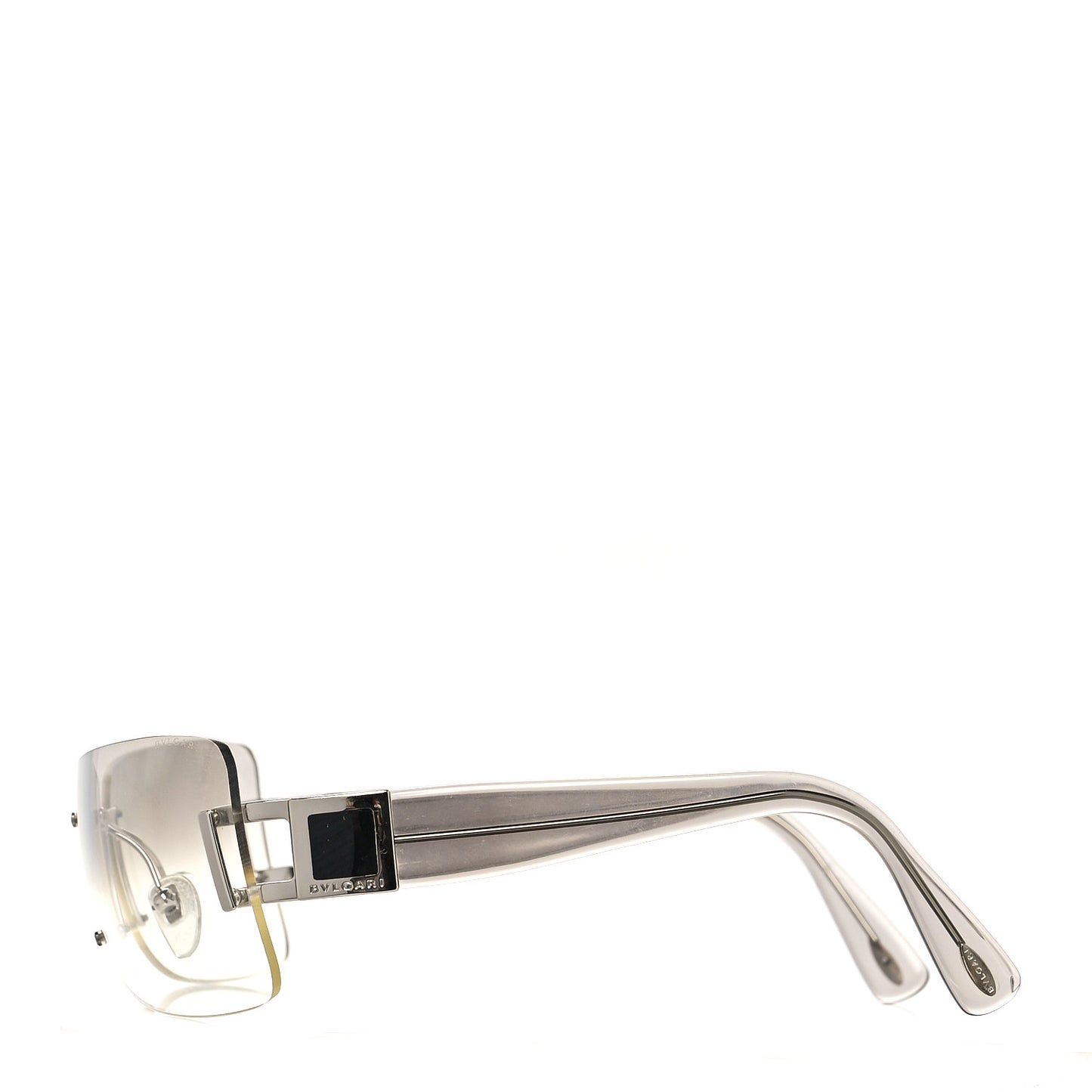 BVLGARI Rimless Sunglasses Black