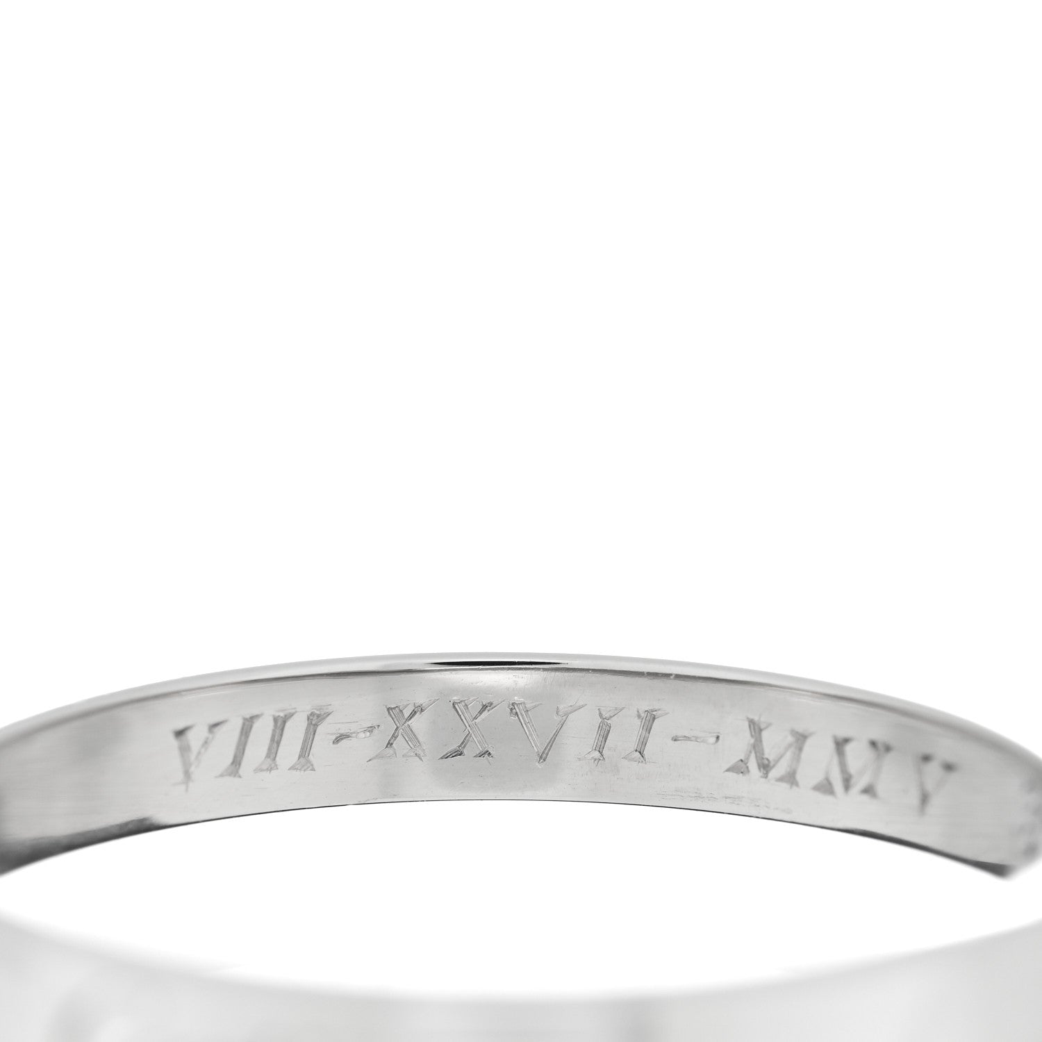 Cartier Platinum 3mm C De Cartier Wedding Band Ring 65 11.25 65 11 4 of 5