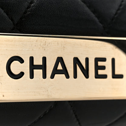 Chanel Lambskin Quilted Small Trendy CC Dual Handle Flap Bag Black 9 of 13