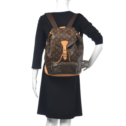 Louis Vuitton Monogram Montsouris GM Backpack 2 of 14