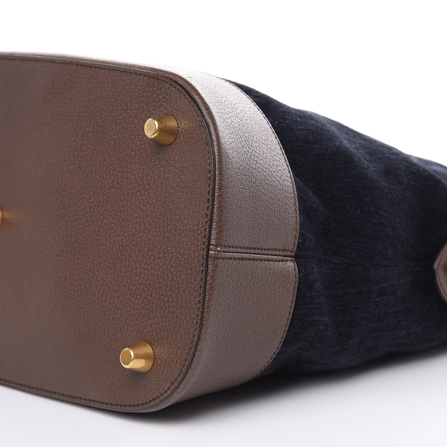 Chenille Jacquard Web Duffle Bag Blue