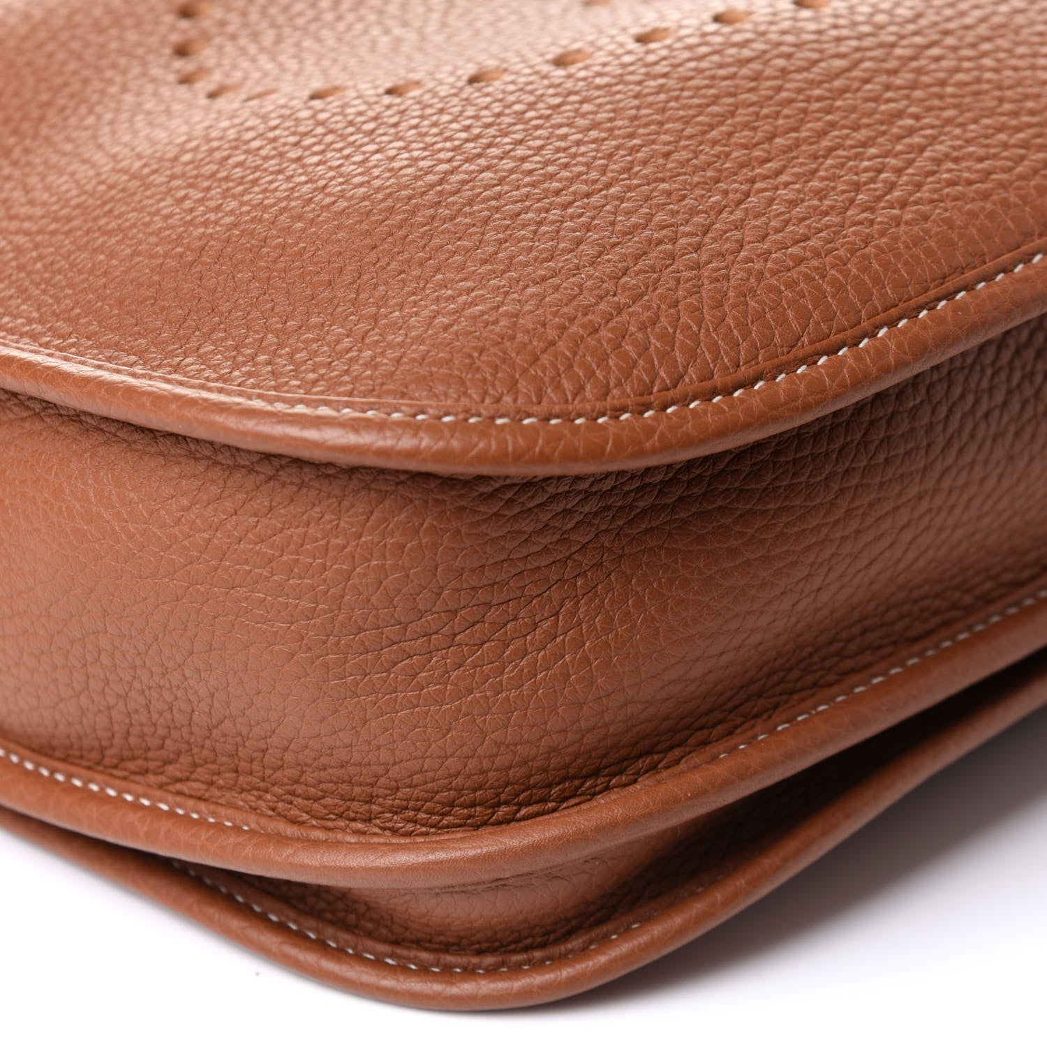 Hermes Taurillon Clemence Evelyne III PM Gold 9 of 10