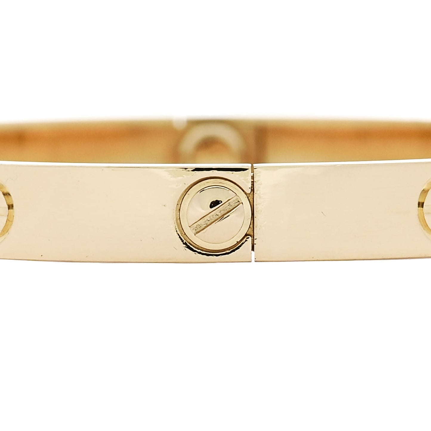 18K Yellow Gold LOVE Bracelet 17