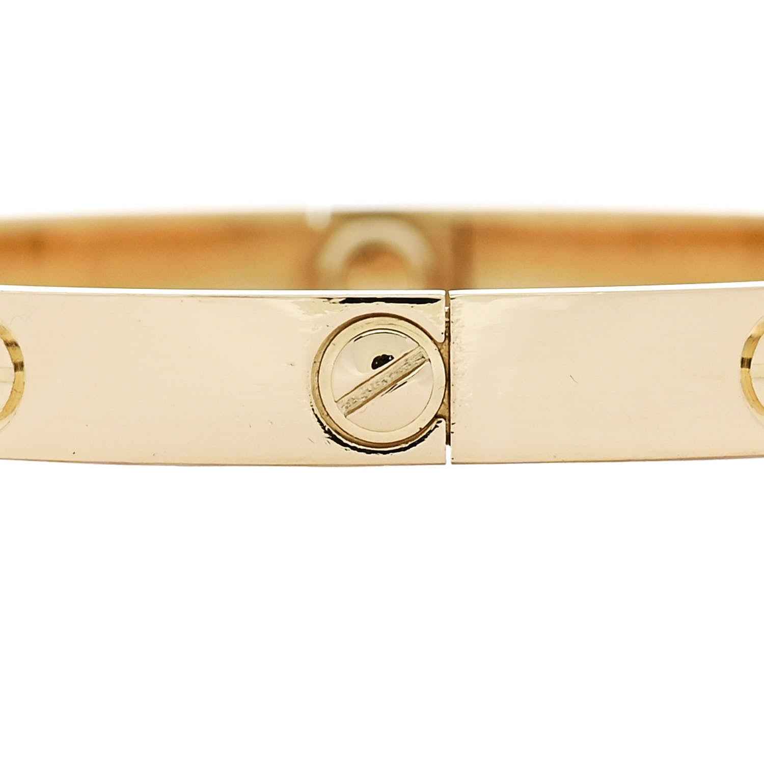 Cartier 18K Yellow Gold LOVE Bracelet 17 5 of 9