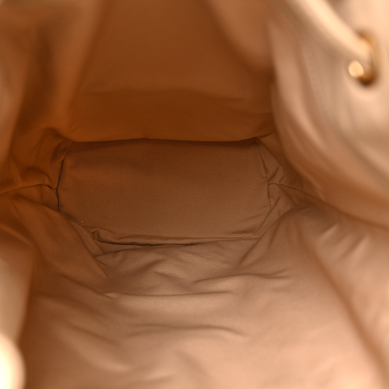 Celine Calfskin Quilted Medium C Backpack Beige 5 of 14