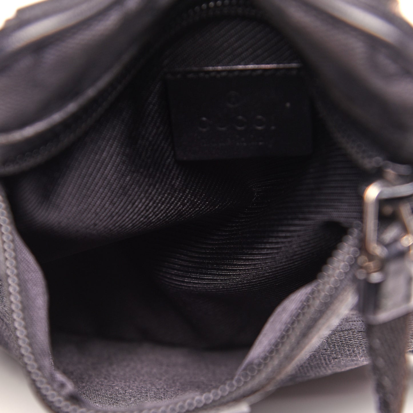 Monogram Small Messenger Black