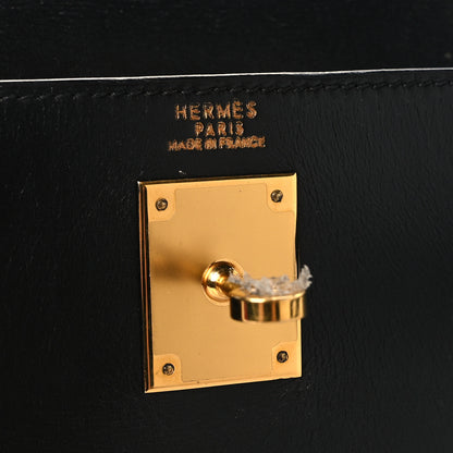 Hermes Box Kelly Sellier 32 Black 9 of 37