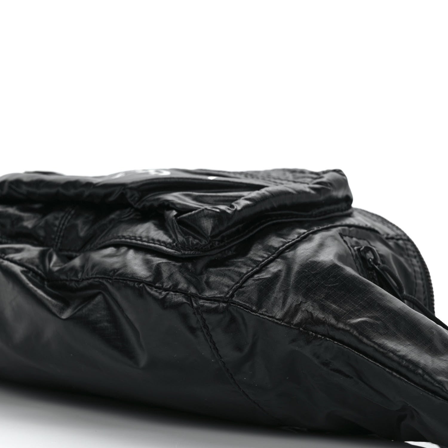 Saint Laurent Nylon Logo Ripstop Body Belt Bag Black 8 of 8