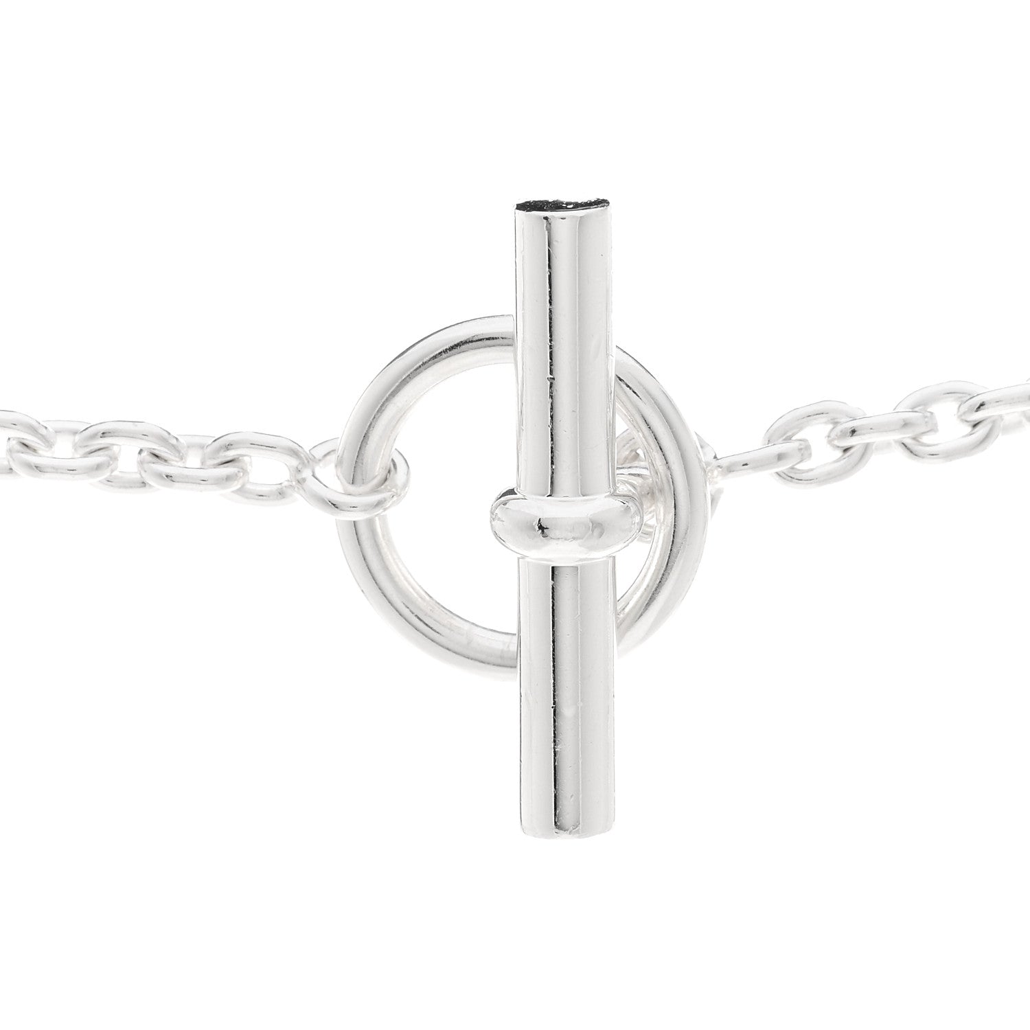 Hermes Sterling Silver Farandole Necklace 80 5 of 6