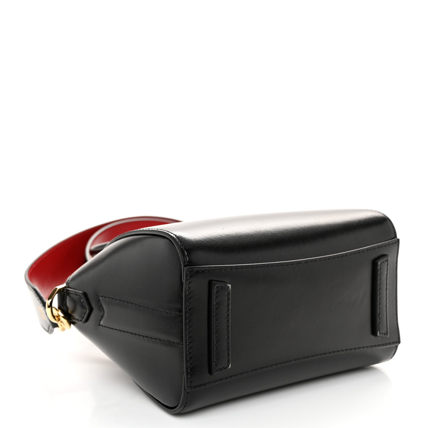 Box Calfskin Toy Antigona Black Red