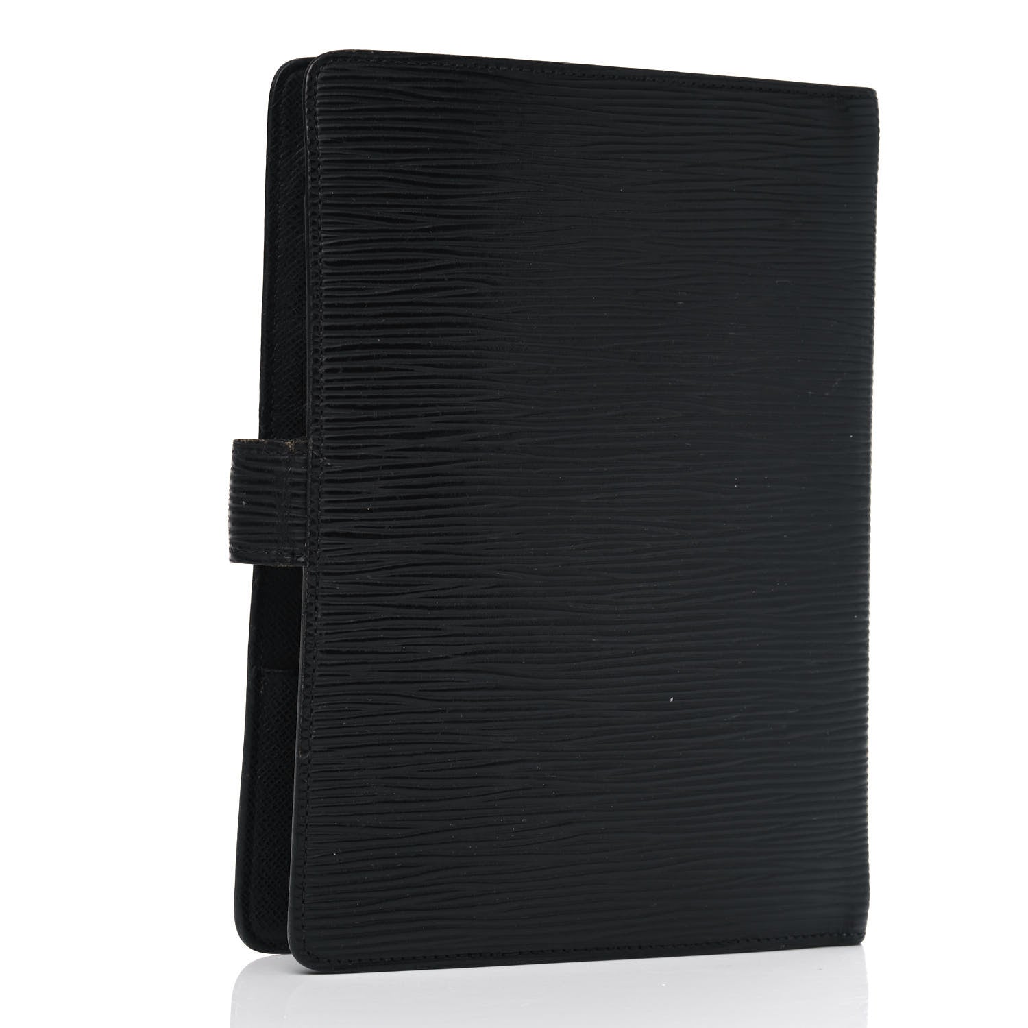 Louis Vuitton Epi Medium Ring Agenda Cover Black 2 of 8