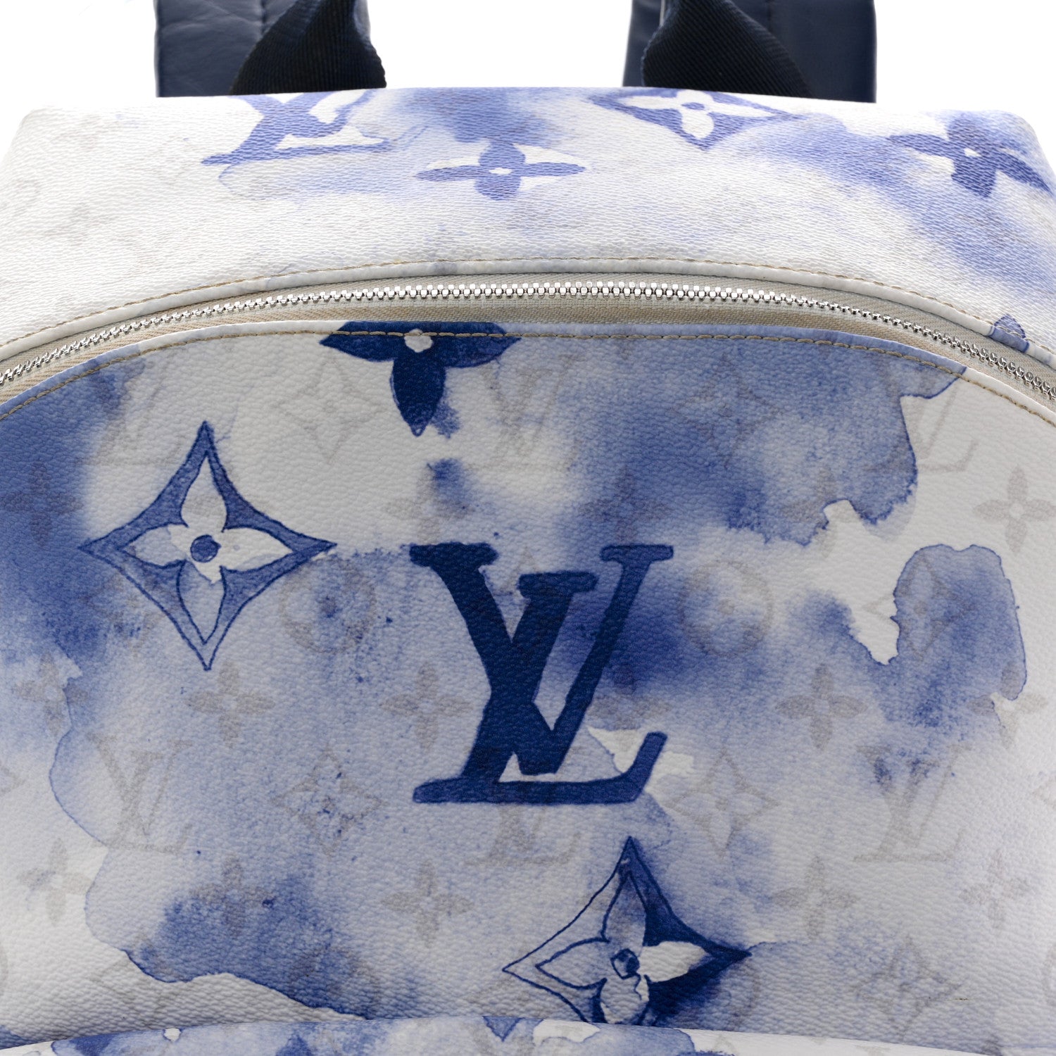 Louis Vuitton Monogram Watercolor Discovery Backpack Blue 1874754 – FASHIONPHILE