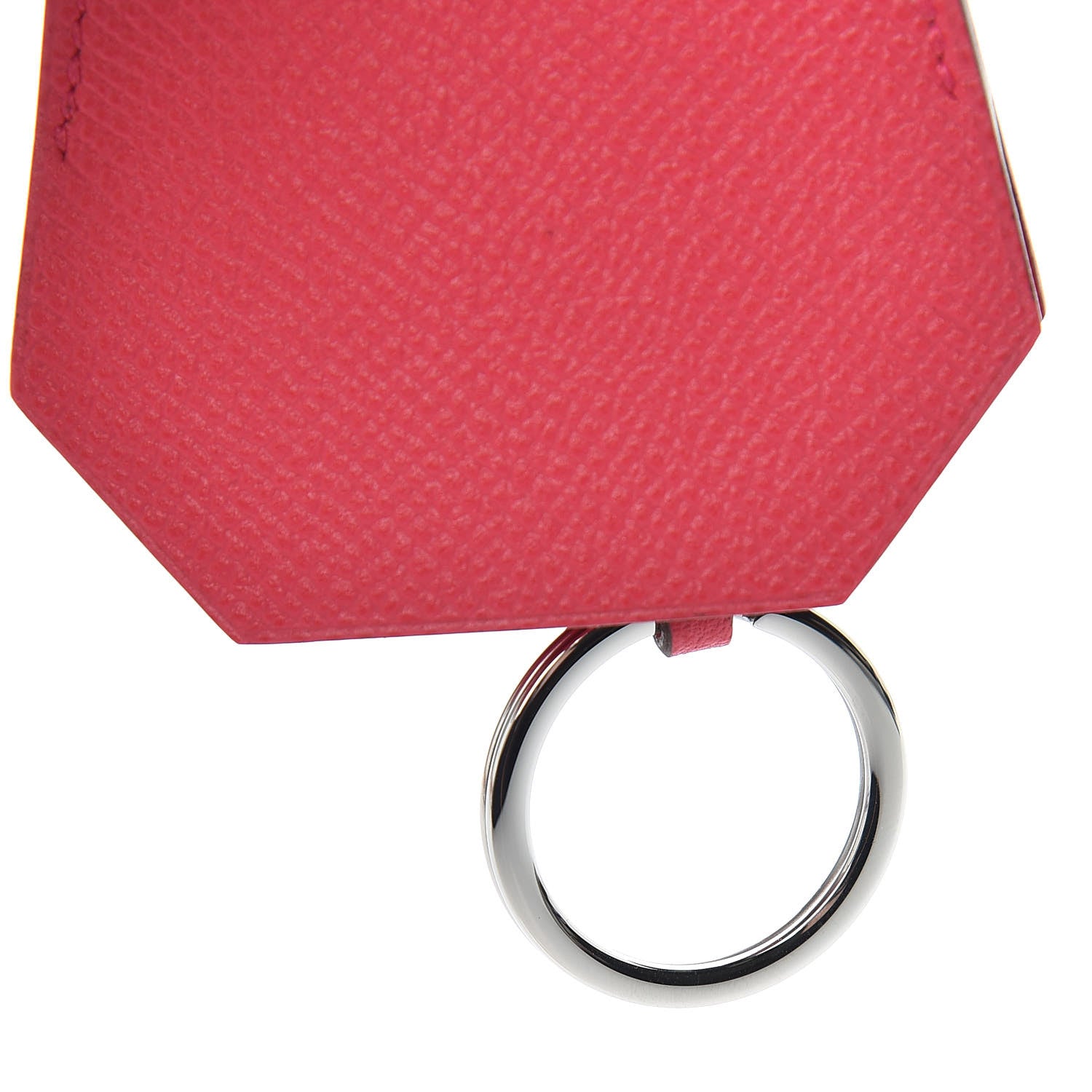 Hermes Epsom Clochette Cles Charm Rose Extreme 5 of 5