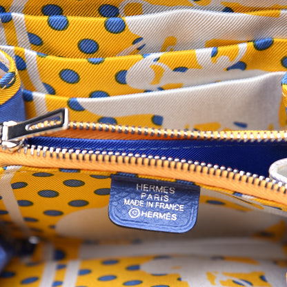 Hermes Epsom Silk'In Compact Wallet Bleu Brighton 8 of 12