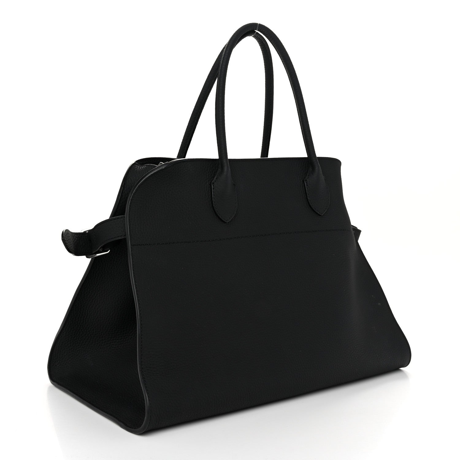 The Row Matte Grained Calfskin Soft Margaux 15 Black 3 of 9
