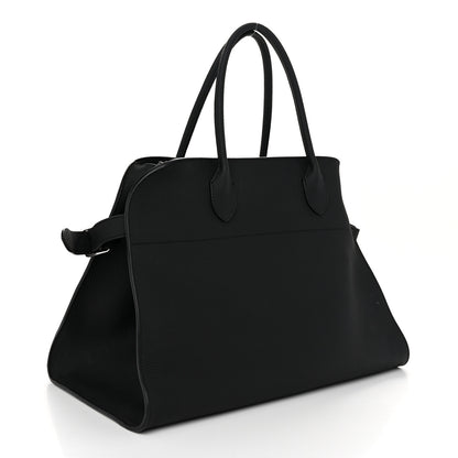 The Row Matte Grained Calfskin Soft Margaux 15 Black 3 of 9