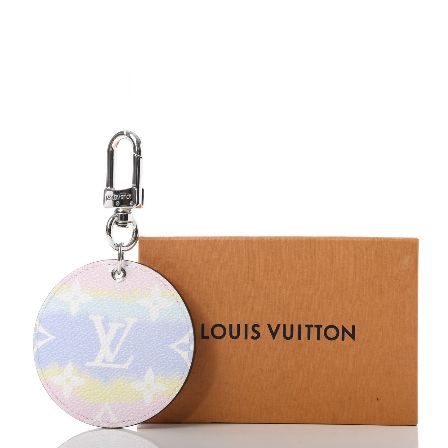 Monogram Escale Bag Charm Key Holder Pastel