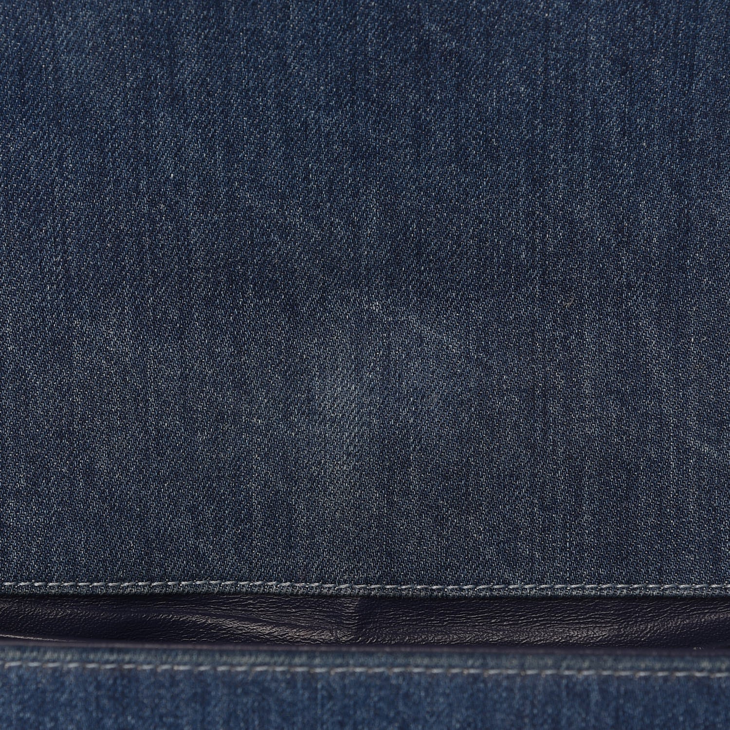 Chanel Tweed Denim Medium Boy Flap Dark Blue 12 of 24