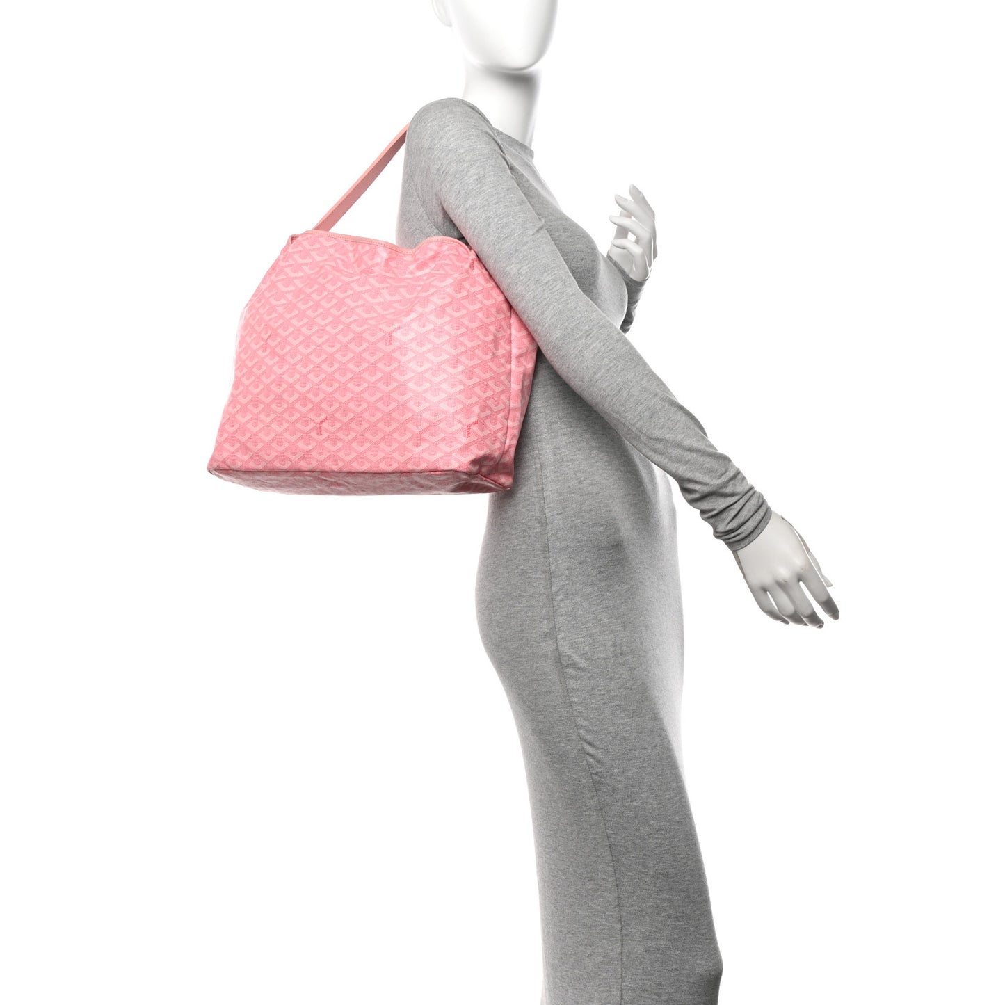 Goyardine Fidji Zip Hobo Summer Rose