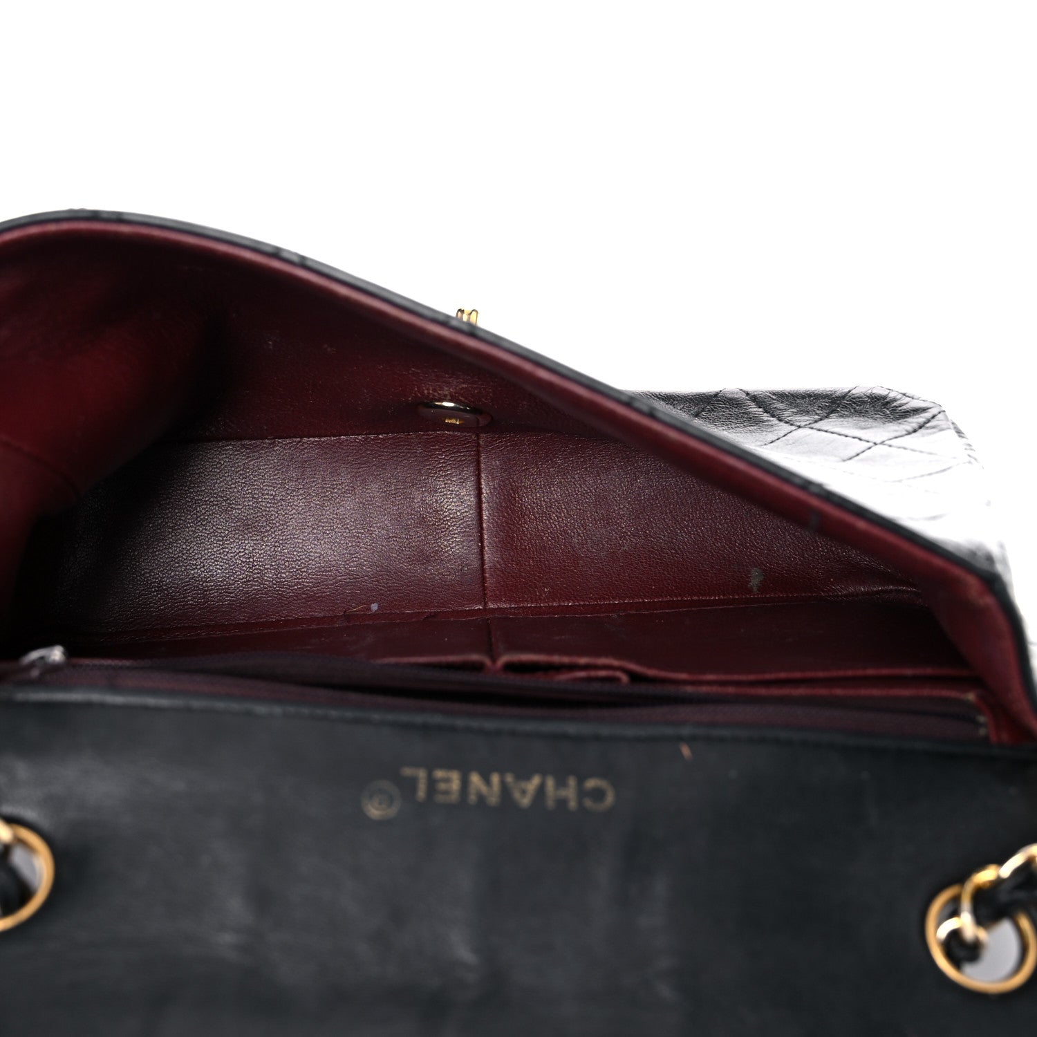 Chanel Lambskin Quilted Small Single Flap Black 5 of 21