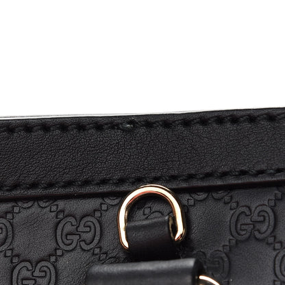 Gucci Soft Microguccissima Large Tote Black 10 of 11