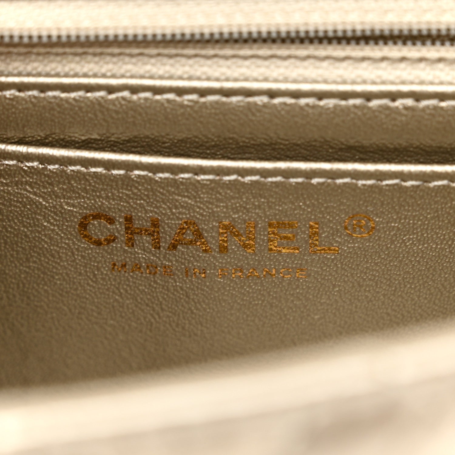 Chanel Metallic Aged Calfskin Quilted 2.55 Reissue Mini Flap Light Gold 6 of 11