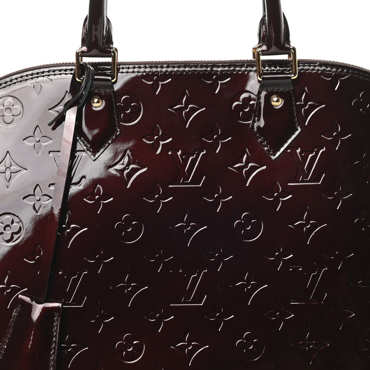 Louis Vuitton Vernis Alma GM Amarante 8 of 13